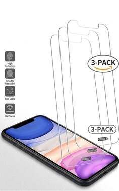 amFilm Tempered Glass Screen Protector 3-Pk for Nintendo Switch 2 (2025) model.